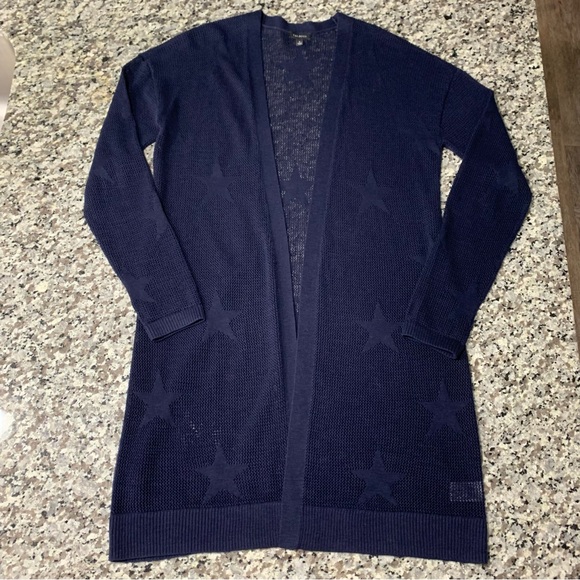 Talbots Cardigan Sweater S Cold Weather Layer Blue - Picture 4 of 10